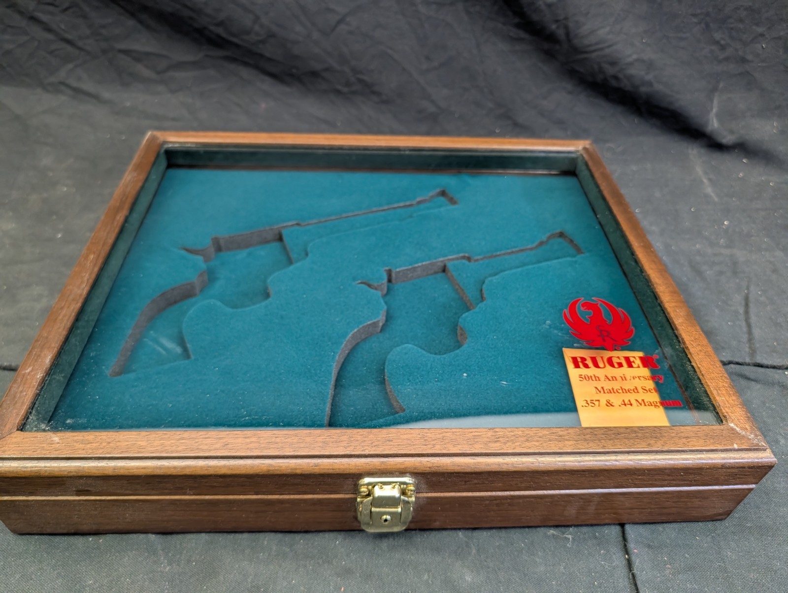 Factory Ruger Blackhawk 50th Anniversary Presentation Box 357 & 44