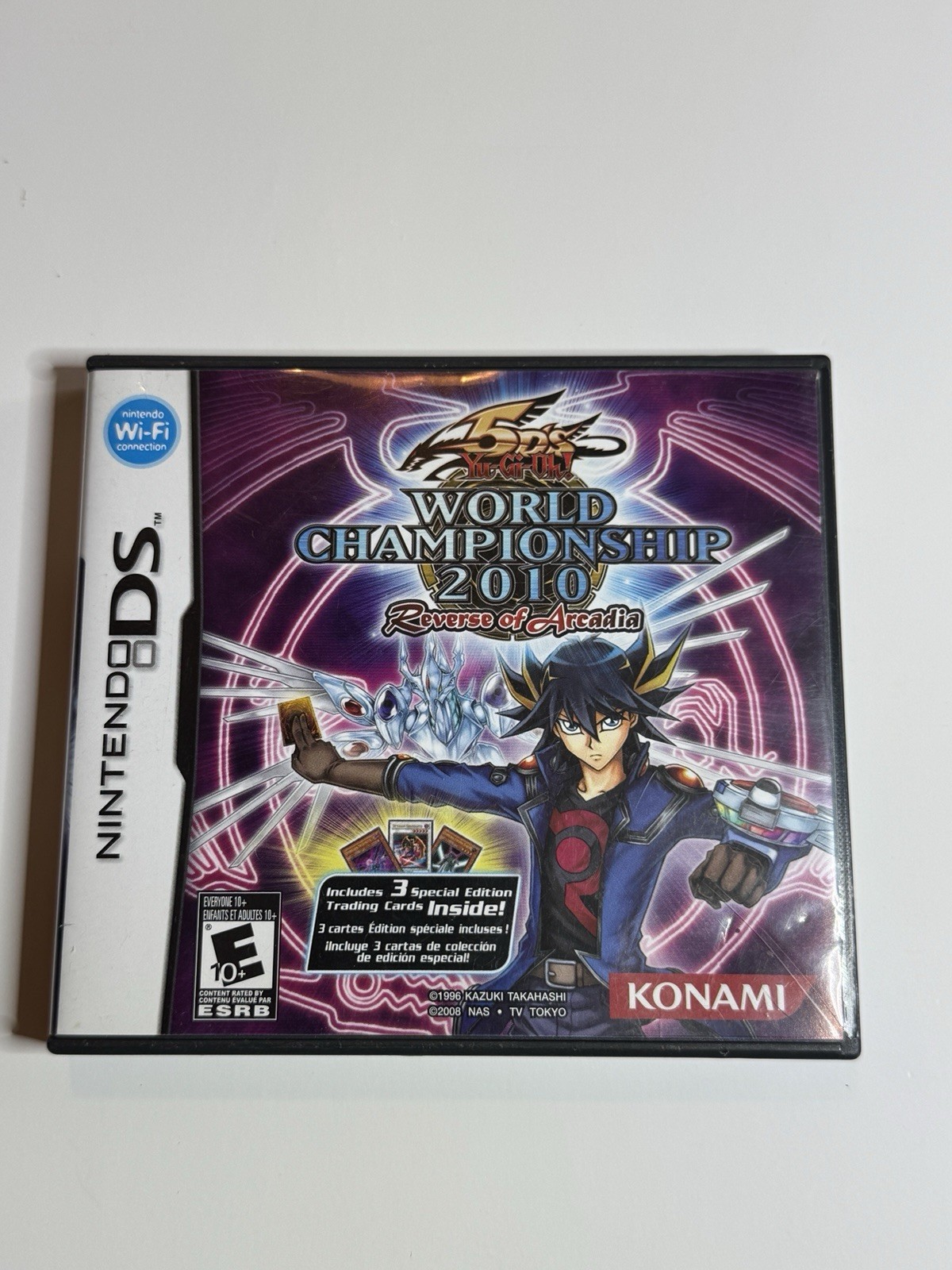 DS Yu-Gi-Oh World Championship 2010 Reverse Of Arcadia  Case & Manual No Game