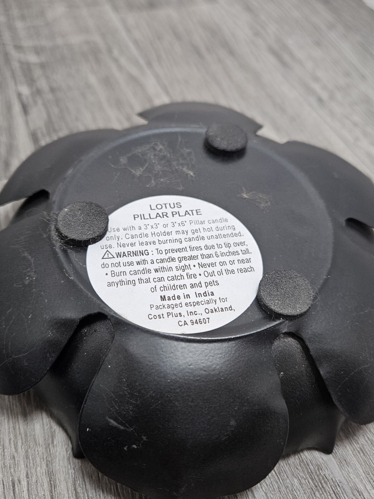 Metal Lotus Pullar Plate