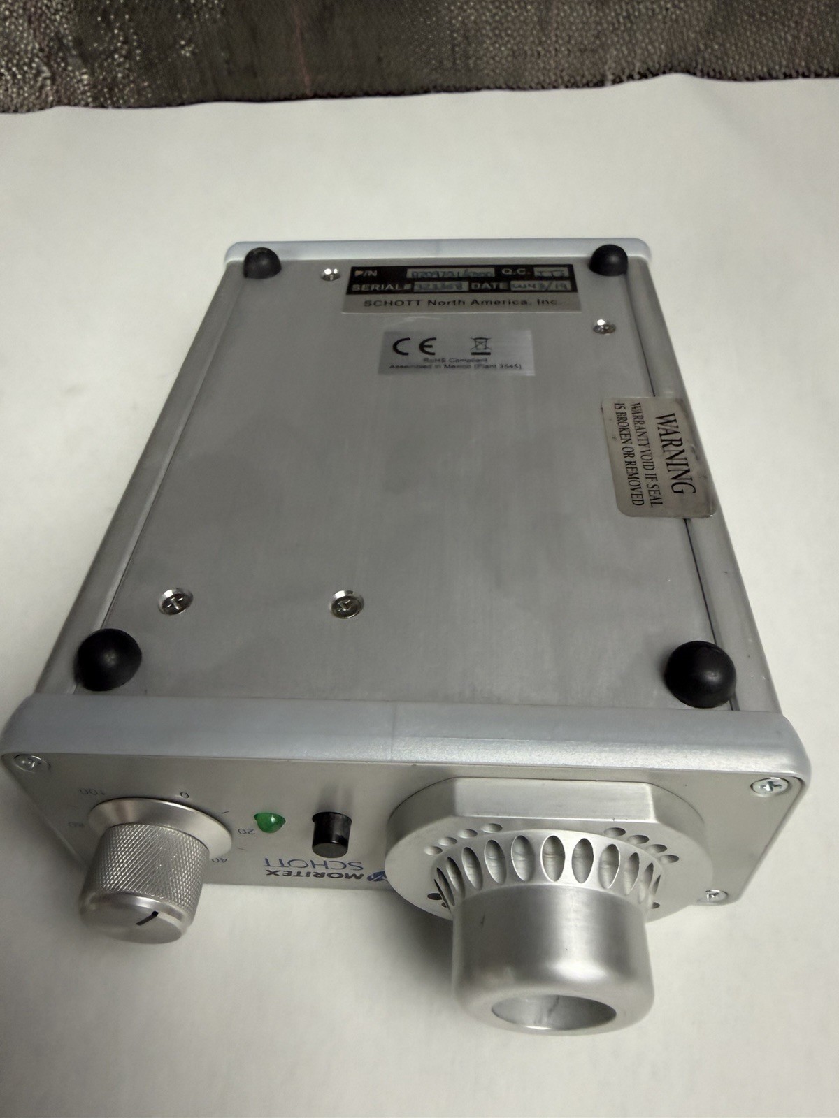Moritex Schott LLS3 A20970.1/6000/EU LED Light Source Illuminator *Guaranteed*