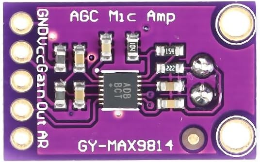 3Pcs MAX9814 Microphone Amplifier Module Electret Microphone Amplifier Module MI