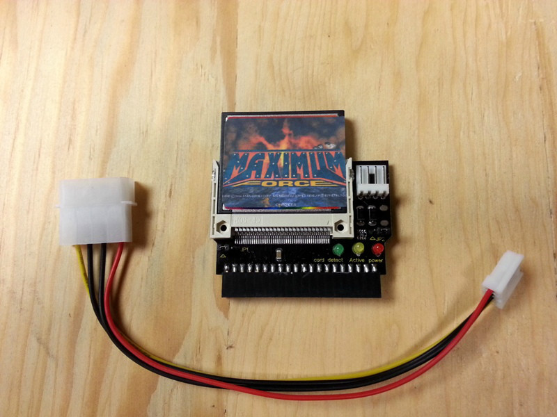 MAXIMUM FORCE COMPACT FLASH CARD FULL WARRANTY***