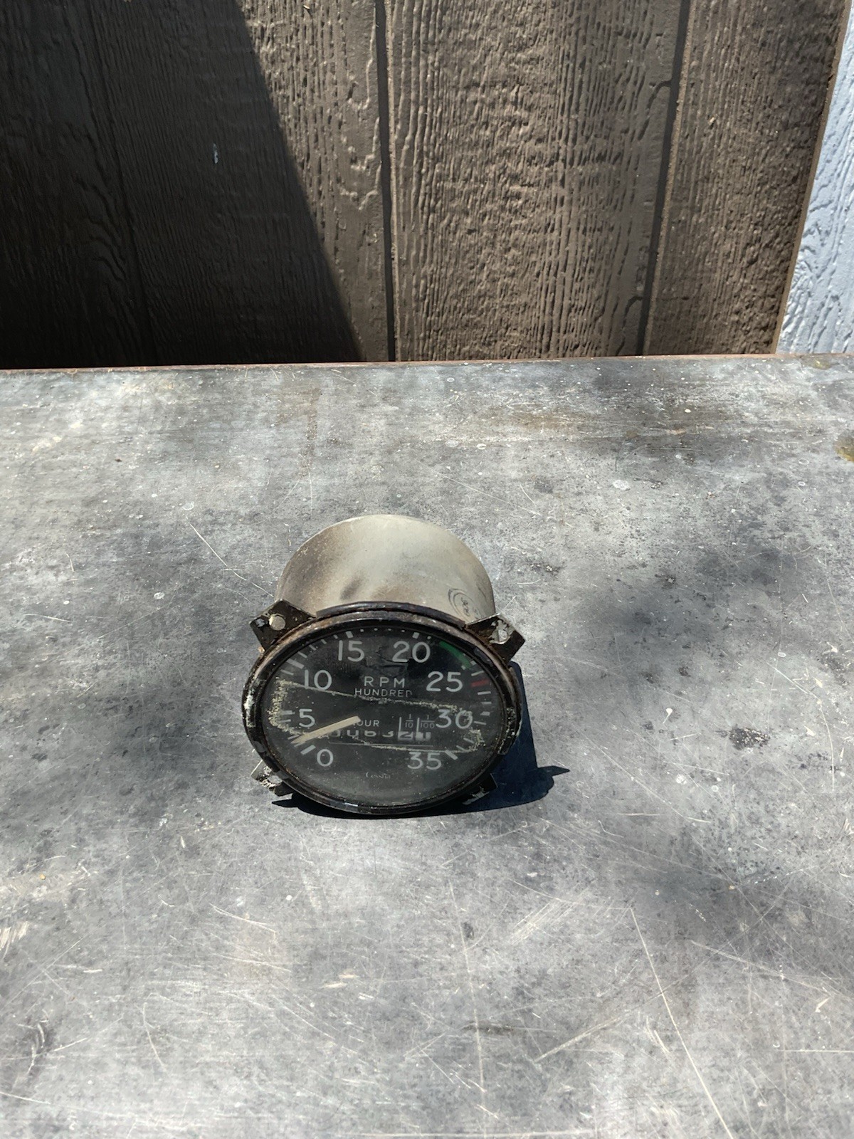 Cessna Stewart Warner Tachometer Untested