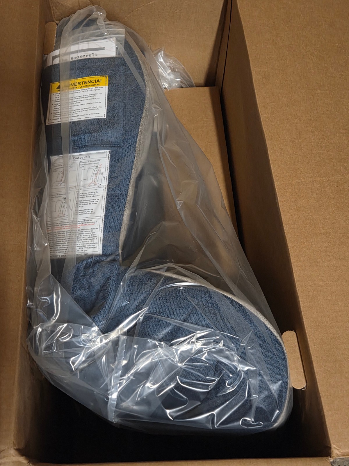 BNIB The Roosevelt Pediatric Car Seat Maximum Weight Limit 135 Pounds