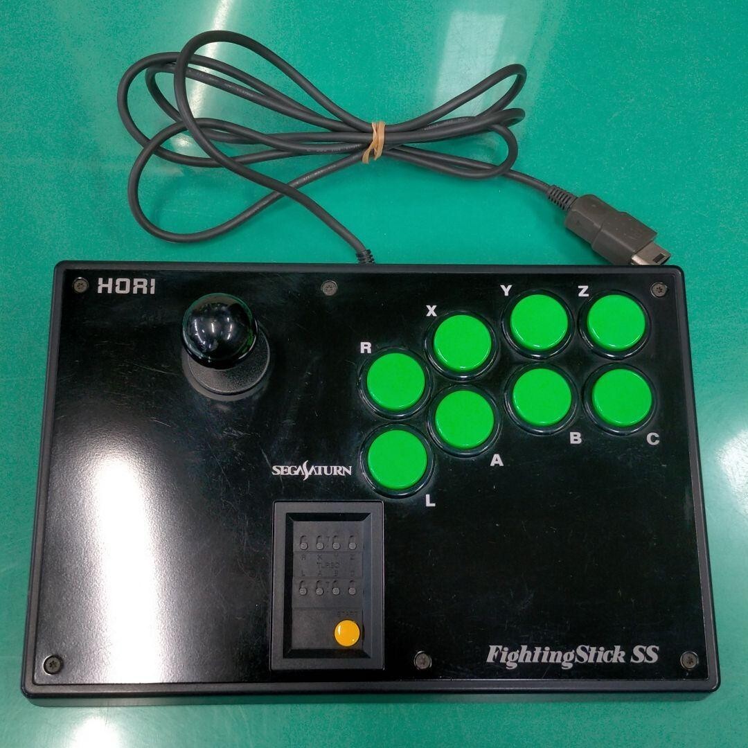 Hori HSS-07 Fighting Stick SS Sega Saturn Arcade Fight Stick Controller Used JP