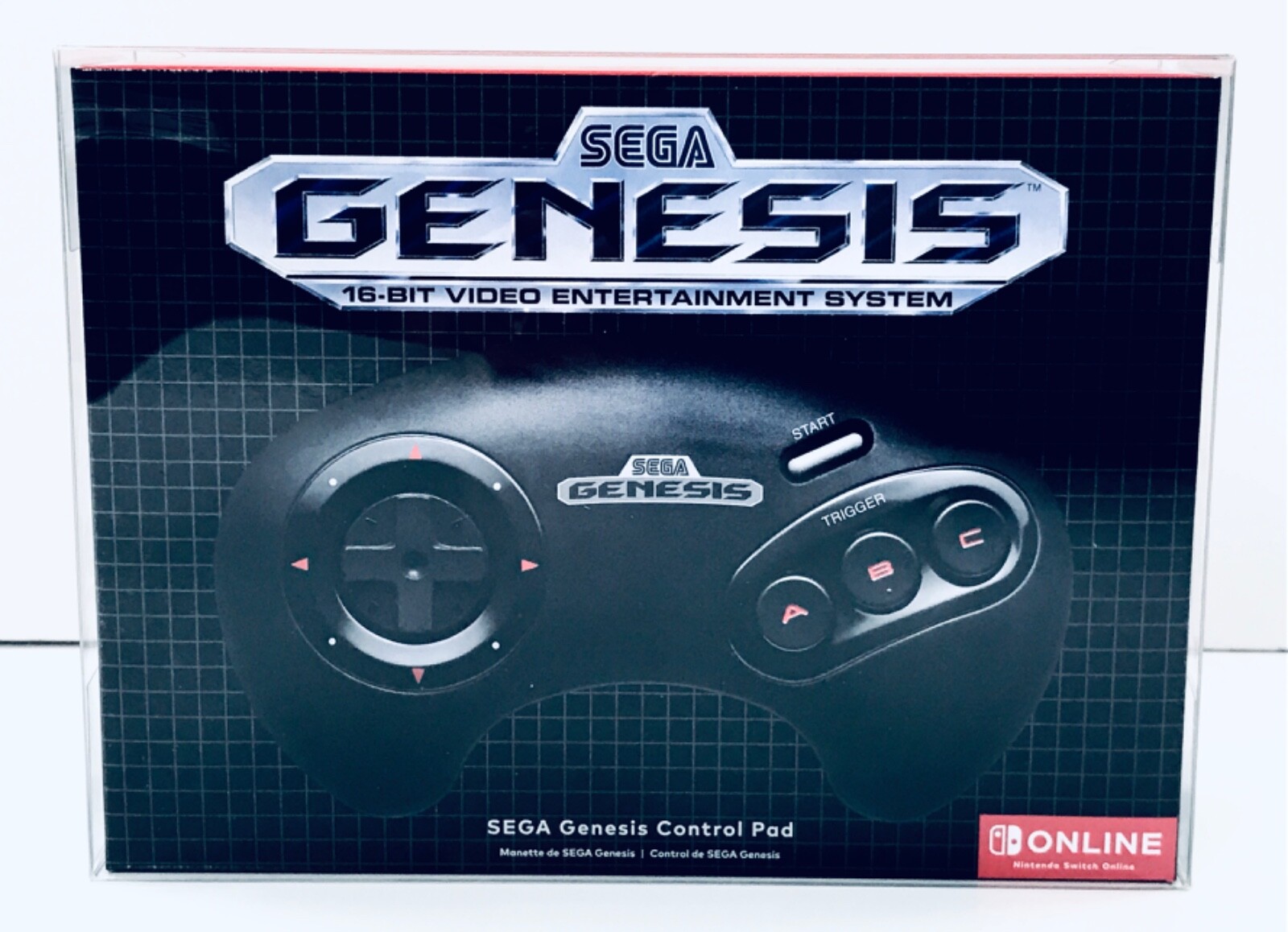 1 Box Protector SEGA GENESIS ONLINE Nintendo Switch Controller boxes Clear Case