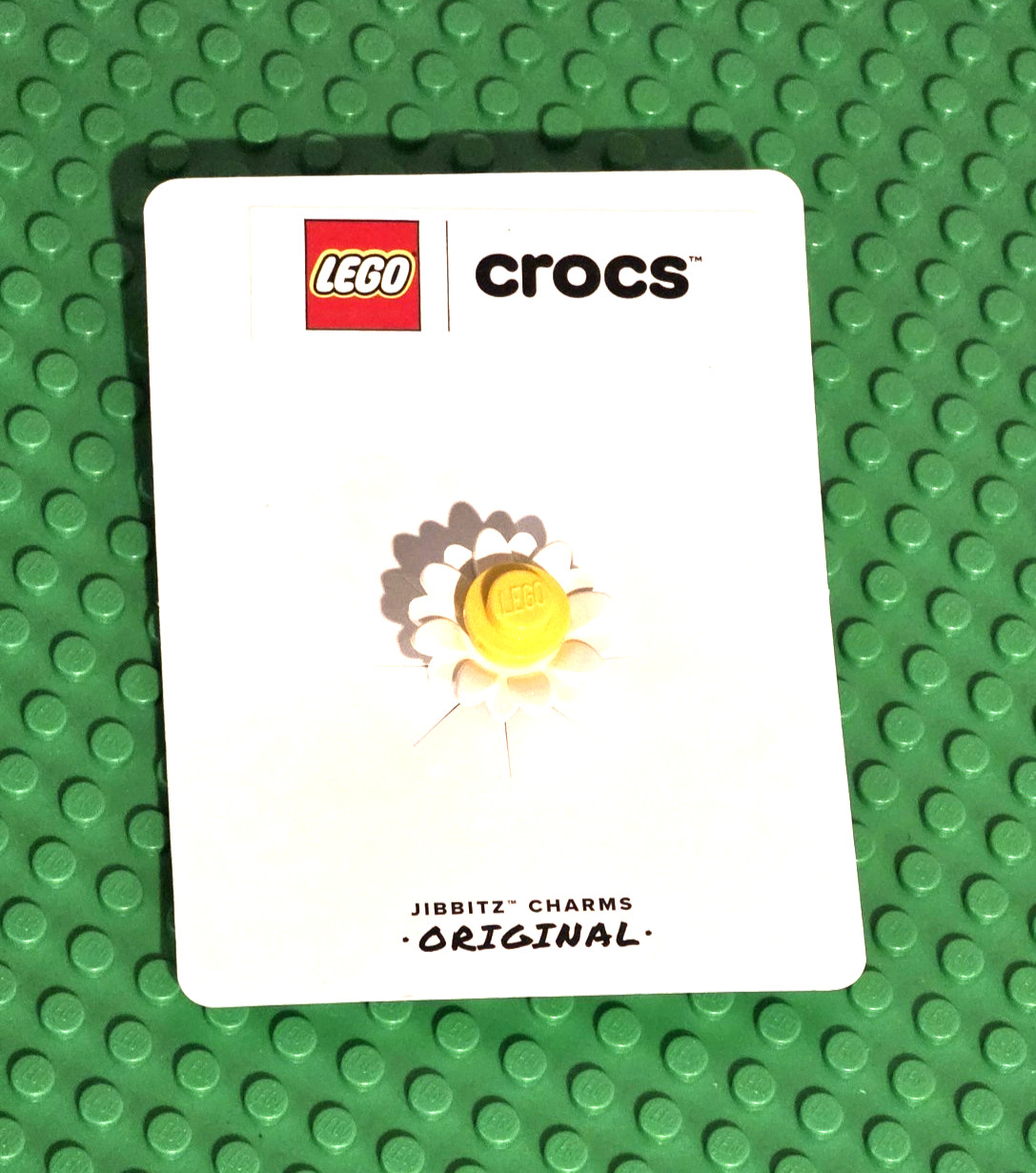 LEGO Crocs Jibbetz Charms: 4LW White Flower (10018259) New! ✨CAREFULLY SHIPPED