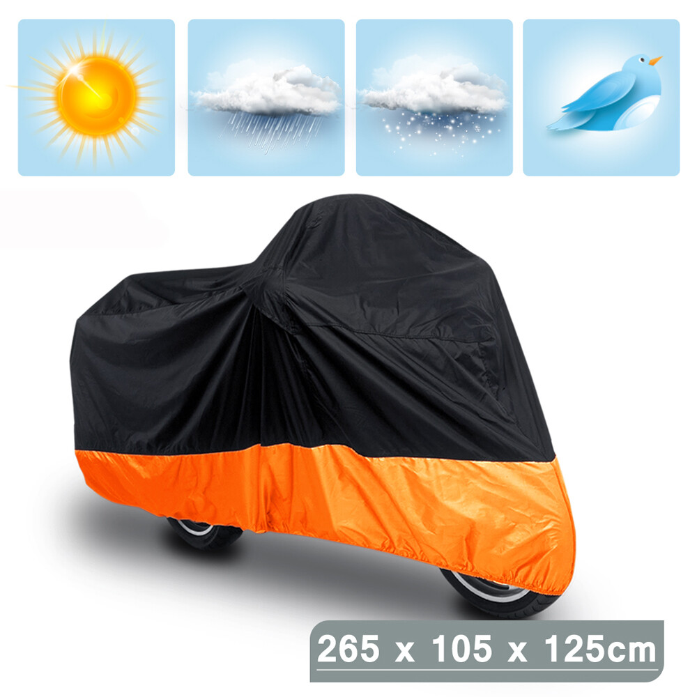 Motorcycle Bike Cover Waterproof XXL For Harley Davidson Street Glide Road King