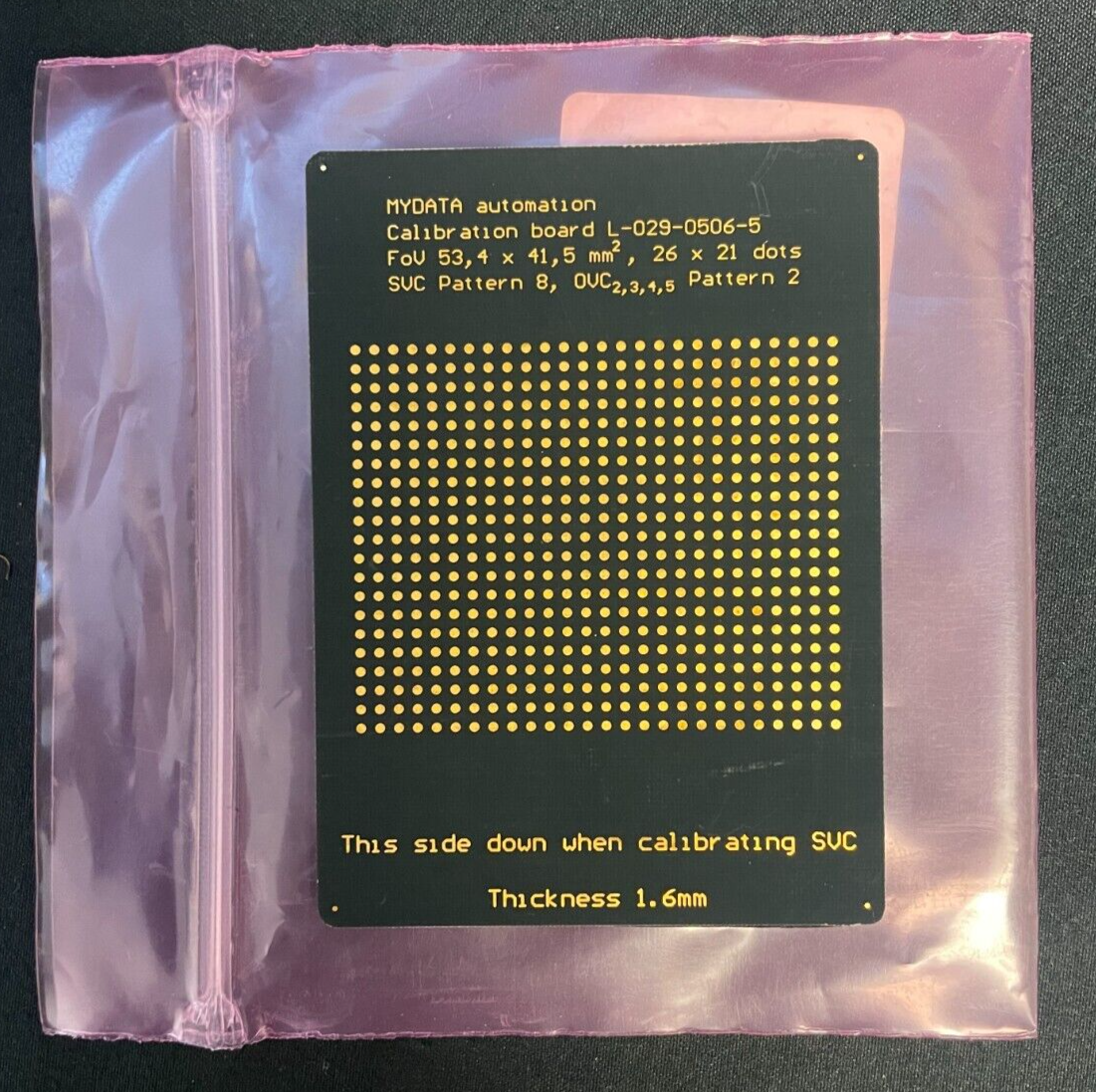 MyData L-029-0506-5 Calibration Board