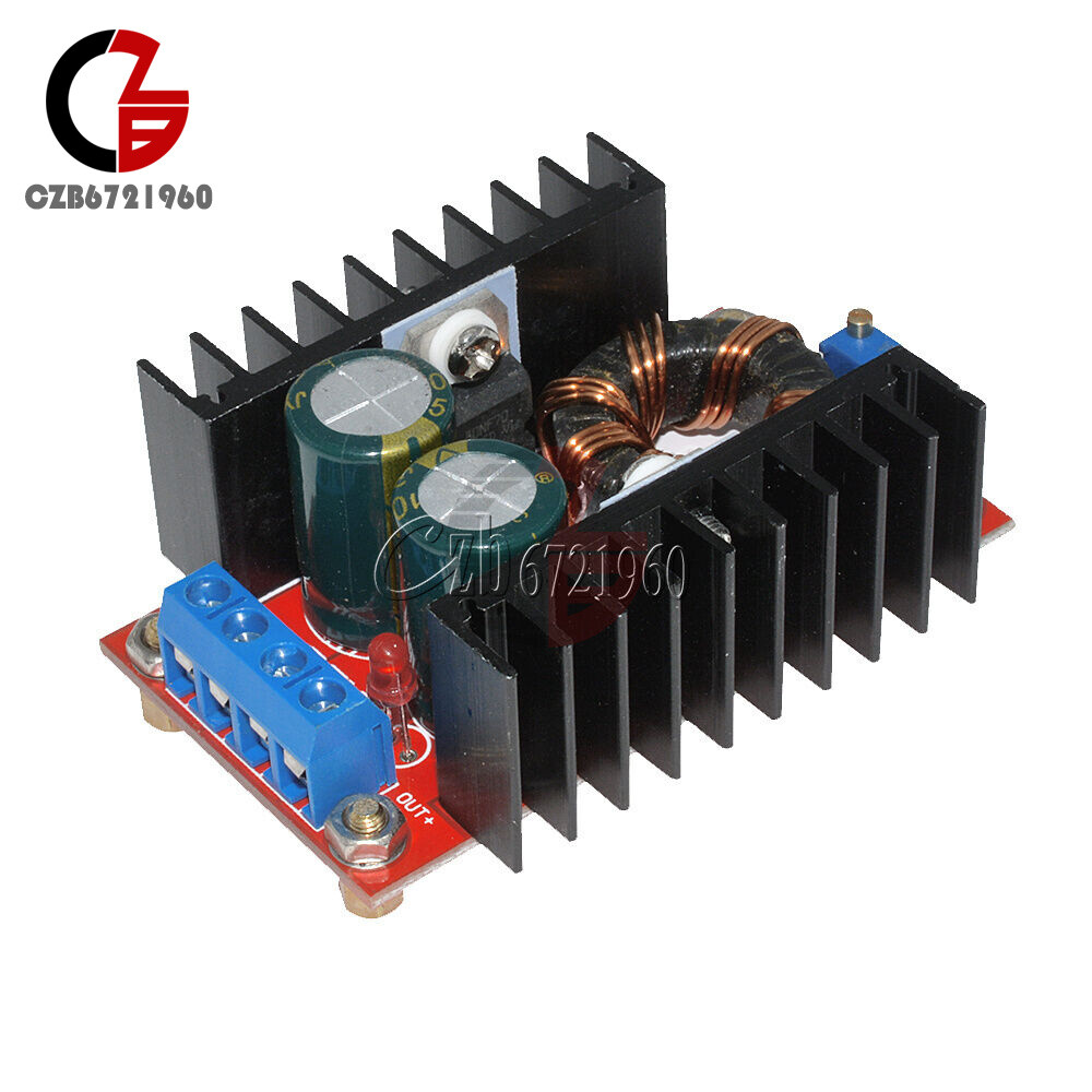 2PCS DC-DC Boost Converter 10-32V to 12-35V 6A Step Up Power supply module 150W