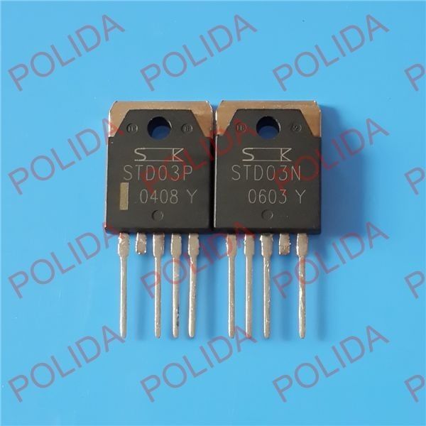 1pairs OR 2PCS SANKEN TO-3P-5 STD03N-Y/STD03P-Y STD03NY/STD03PY STD03N/STD03P