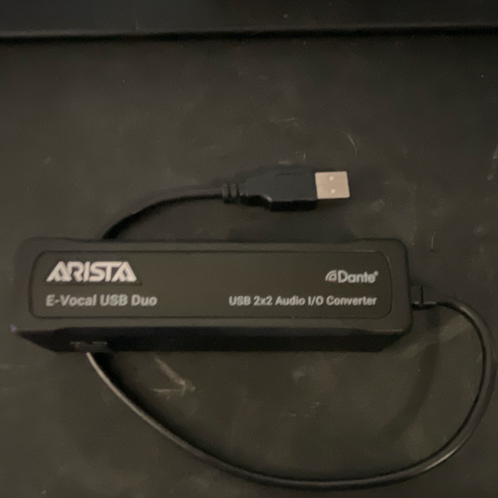 ARISTA E-Vocal USB Duo Dante 2x2 Bus-Powered Portable USB Interface ARS-0202-A33