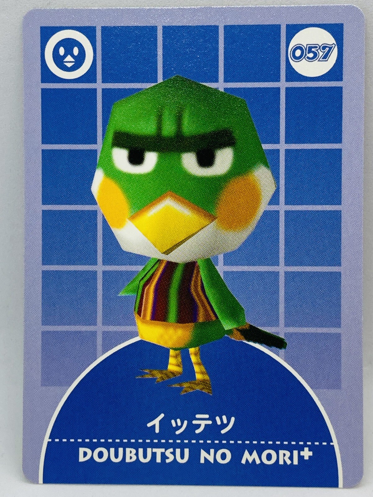 Animal Crossing Card e + 057 Admiral Japanese Doubutsunomori