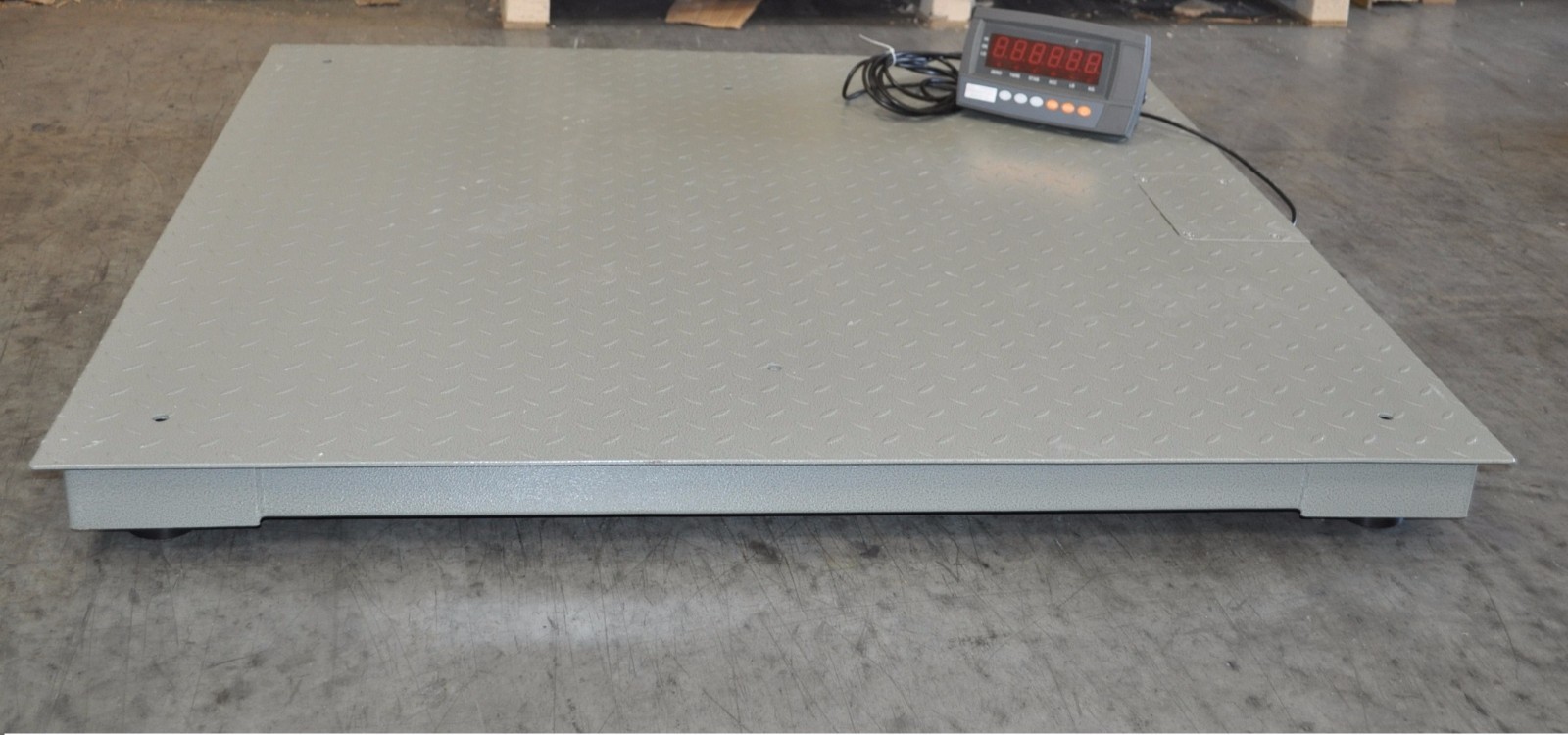 10,000 Lbs Capacity 1 lbs Accuracy 4'x4' Floor Pallet Scale Industrial 48" X 48"