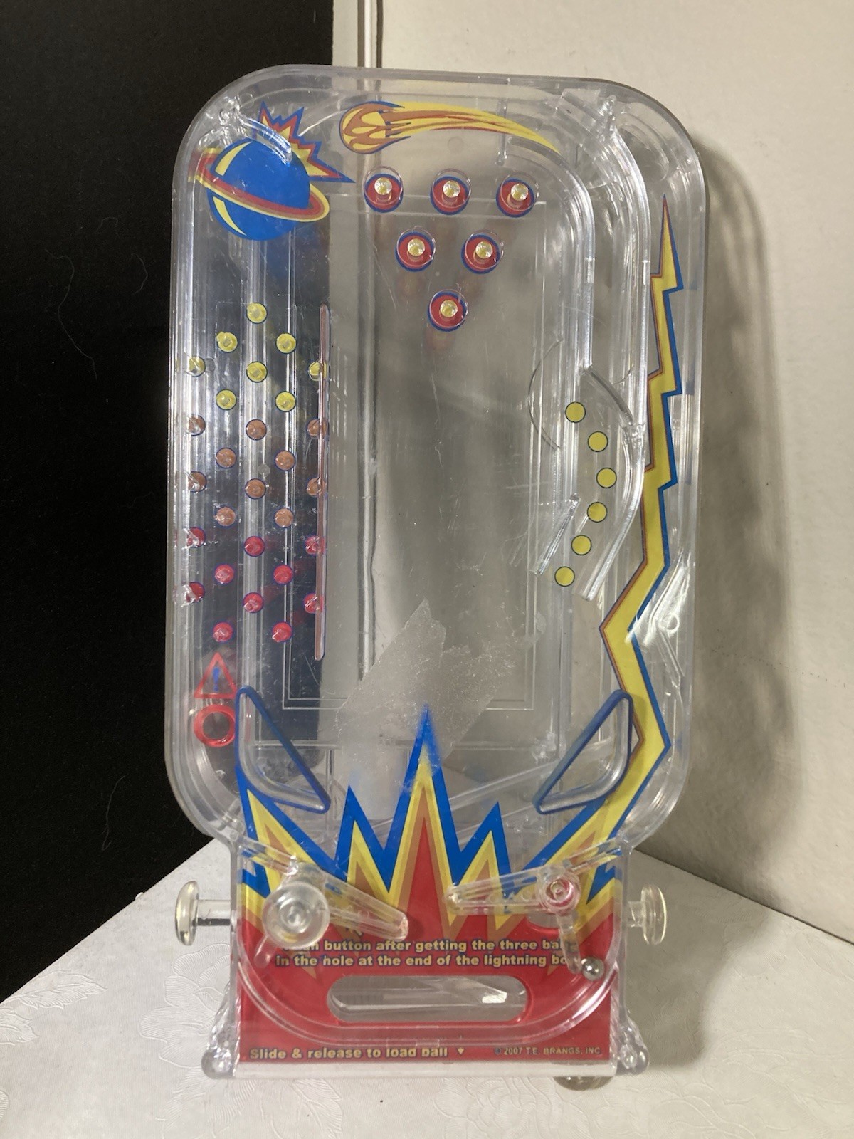 2007 Pinball Machine Mini TE Brangs 9"x4.5"