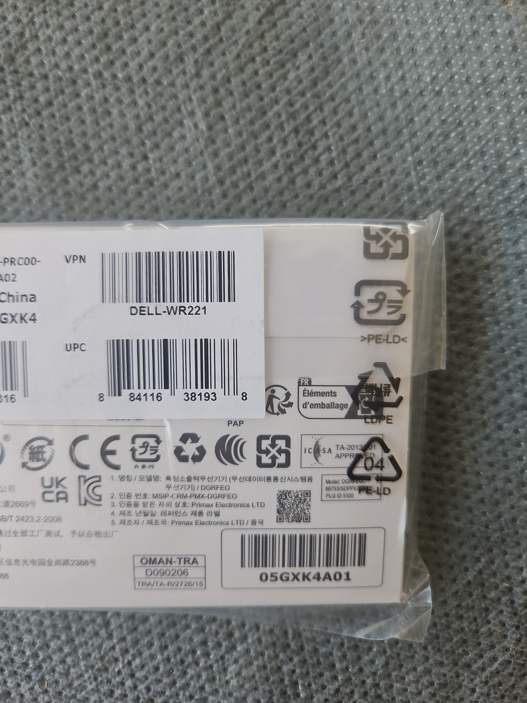 Dell Bluetooth Wr221