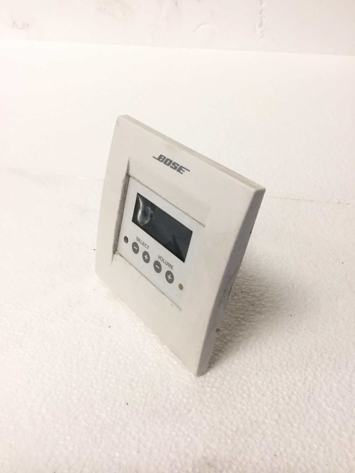 BOSE ControlSpace Zone Controller CC-16 White 275433 w/ FACE PLATE WORKING
