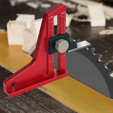 Woodworking Depth Gauge Versatile 0-50mm Dual Scale Precision Tool for Easy Rout