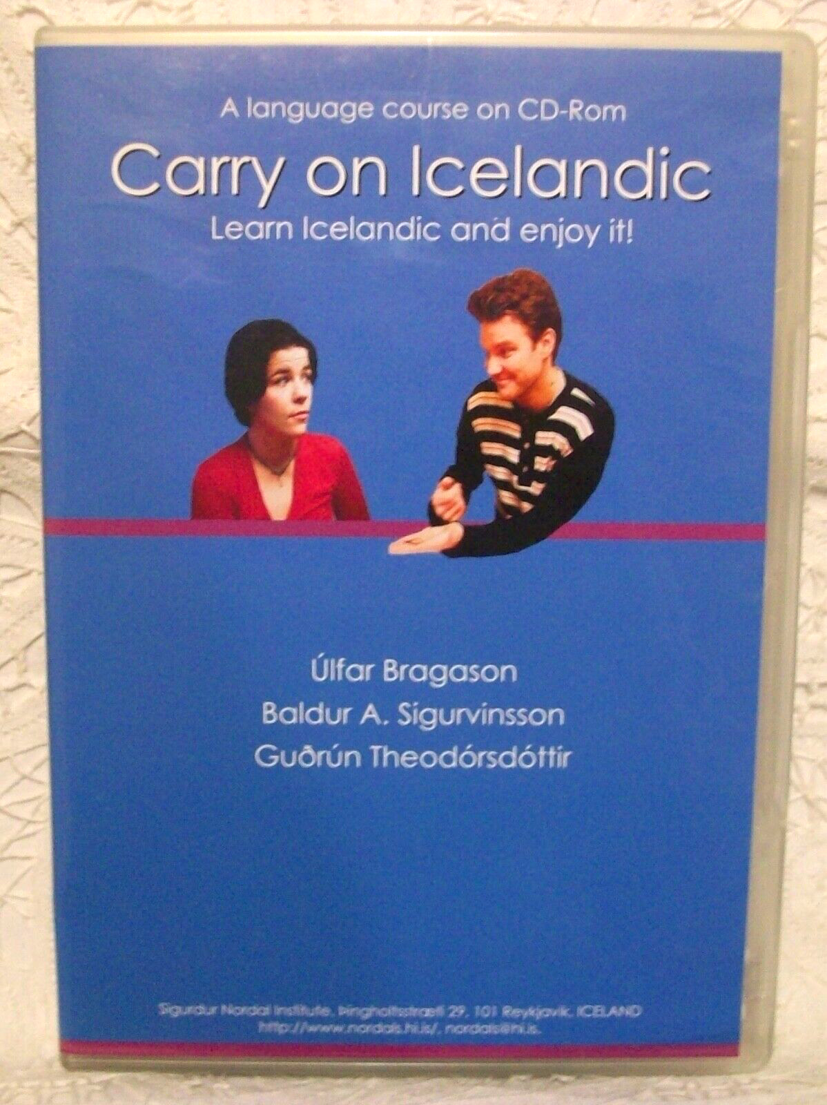 Scarce Iceland Carry On Learn Icelandic CD-Rom  Language Course Ulfar Bragason