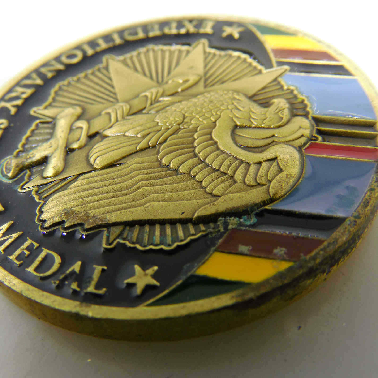 EXPEDITIONARY SERVICE MEDAL CHALLENGE COIN