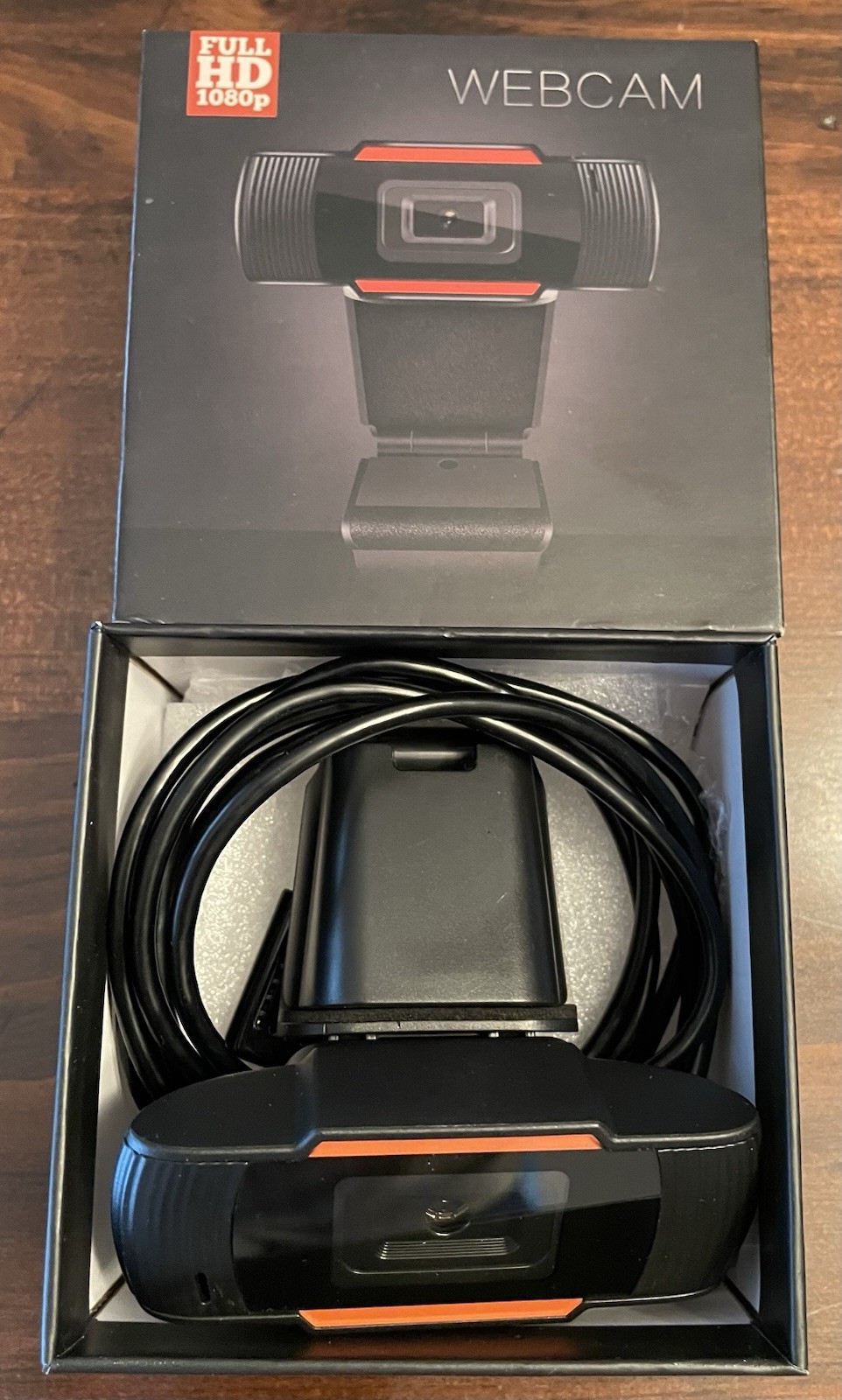 SANOXY 1080P Full HD External Webcam + Built-In Microphone (OPEN BOX)
