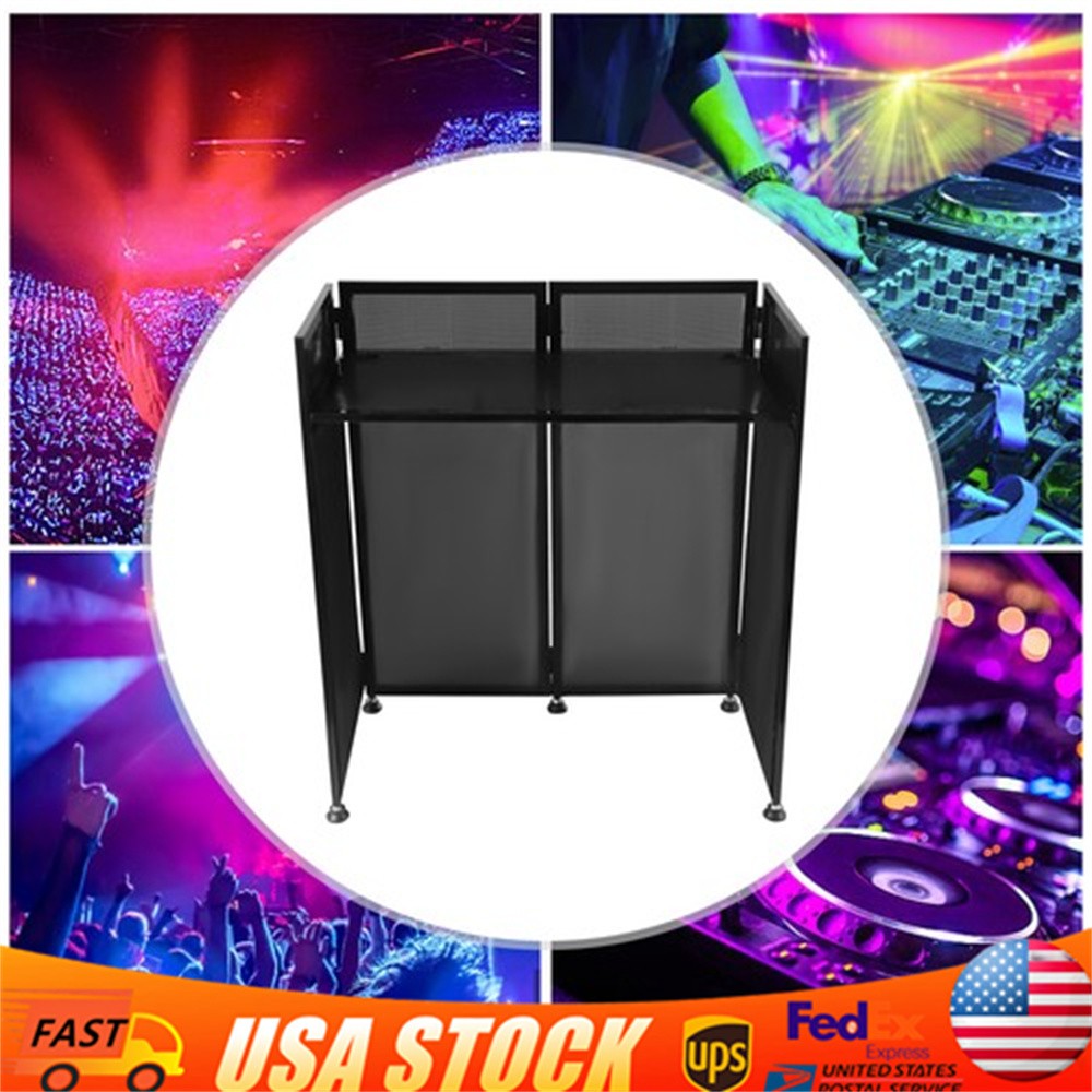 DJ Event Facade Scrim Metal Frame Booth+Portable Bag+20" x 40" Flat Table Top