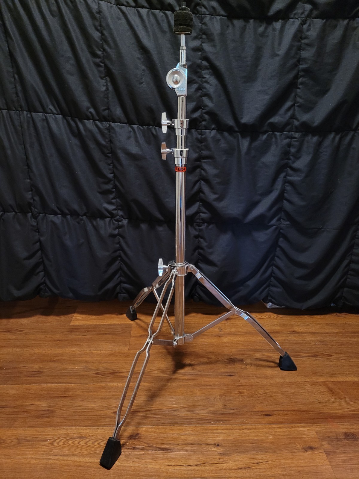 (READ DESC) 80's Tama Aichi Red Label Double Braced Straight Cymbal Stand #2