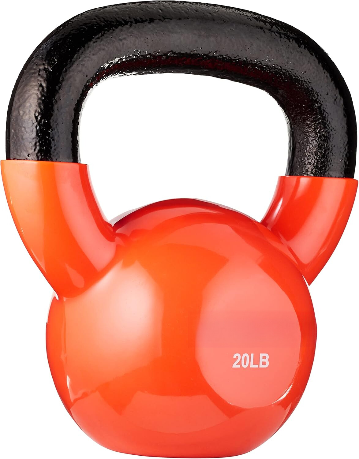 Vinyl Kettlebell 6.02 “L x 6.02 ‘W x 8.58 ’H 9.07 Kilograms