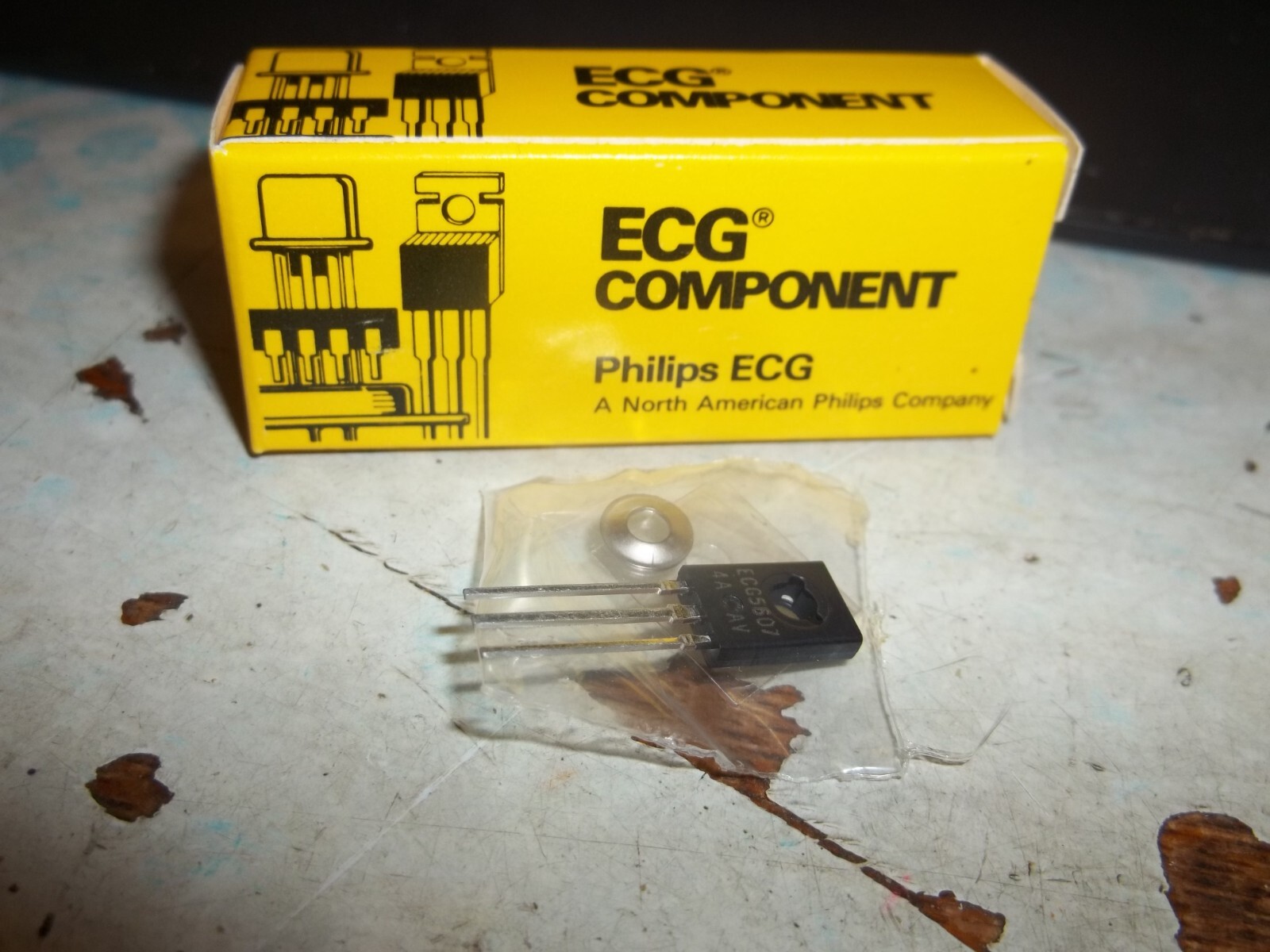 PHILIPS SYLVANIA ECG GENERAL PURPOSE RECTIFIER DIODE TRANSISTOR 5607 (*1-3)
