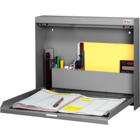 Datum WallWrite Folding Wall Mount Shop Desk Non-Locking 20""W x 3-3/8""D x