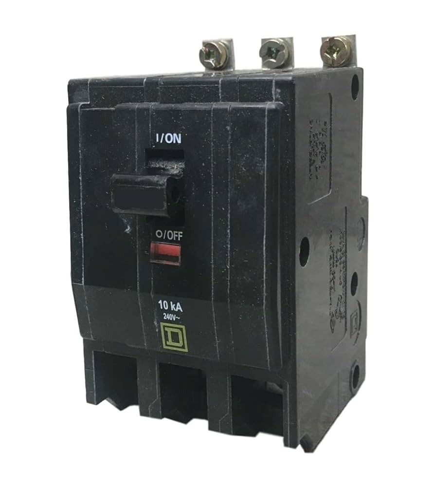 NIB - Square D - QOB320 - Mini Circuit Breaker, Qo, 20A, 3 Pole, 120/240Vac