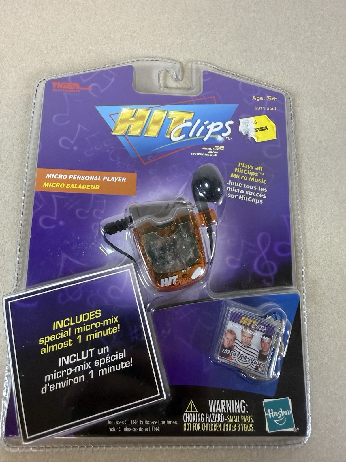 Vintage Tiger Hit Clips Micro Personal Player Soul Decision Ooh It's Kinda Crazy