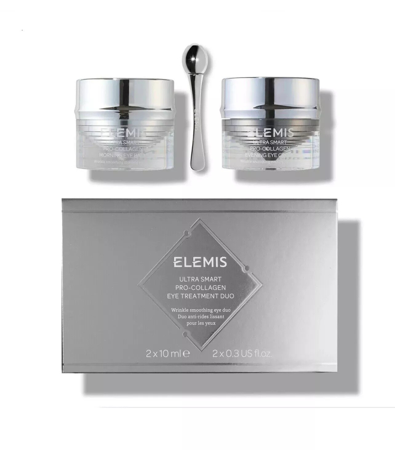 Elemis Ultra Smart Pro-Collagen Eye  Treatment Duo 2 X 10ml  Expires 2027
