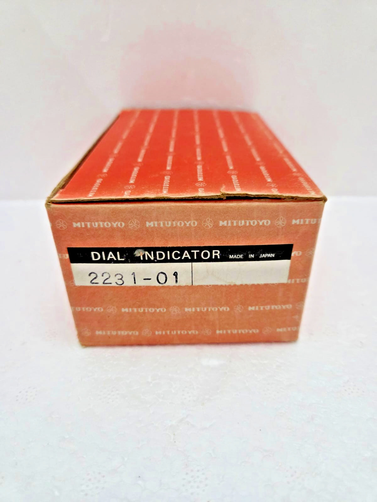Mitutoyo 2231-01 Dial Indicator 0.01-2.5mm Graduation Shock Proof Made In Japan