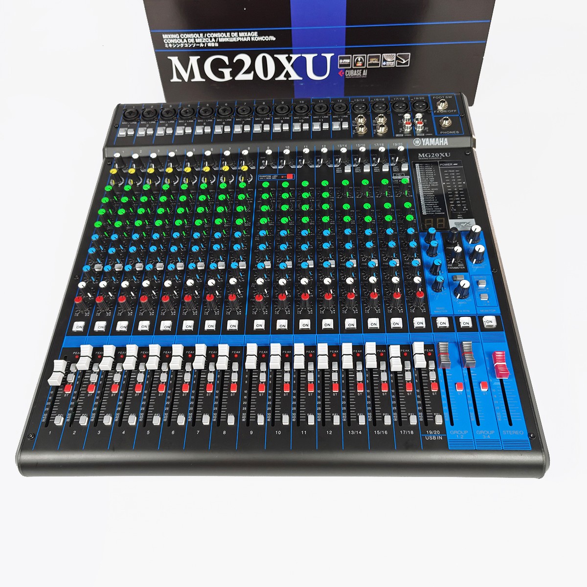 Brand New Yamaha MG20XU 20 Channel Audio Mixer With Effects For Live Studio Use