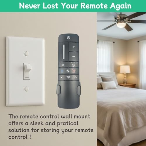 Ceiling Fan Remote Control Wall Mount Bracket for HD3/UC7225T | Suitable for