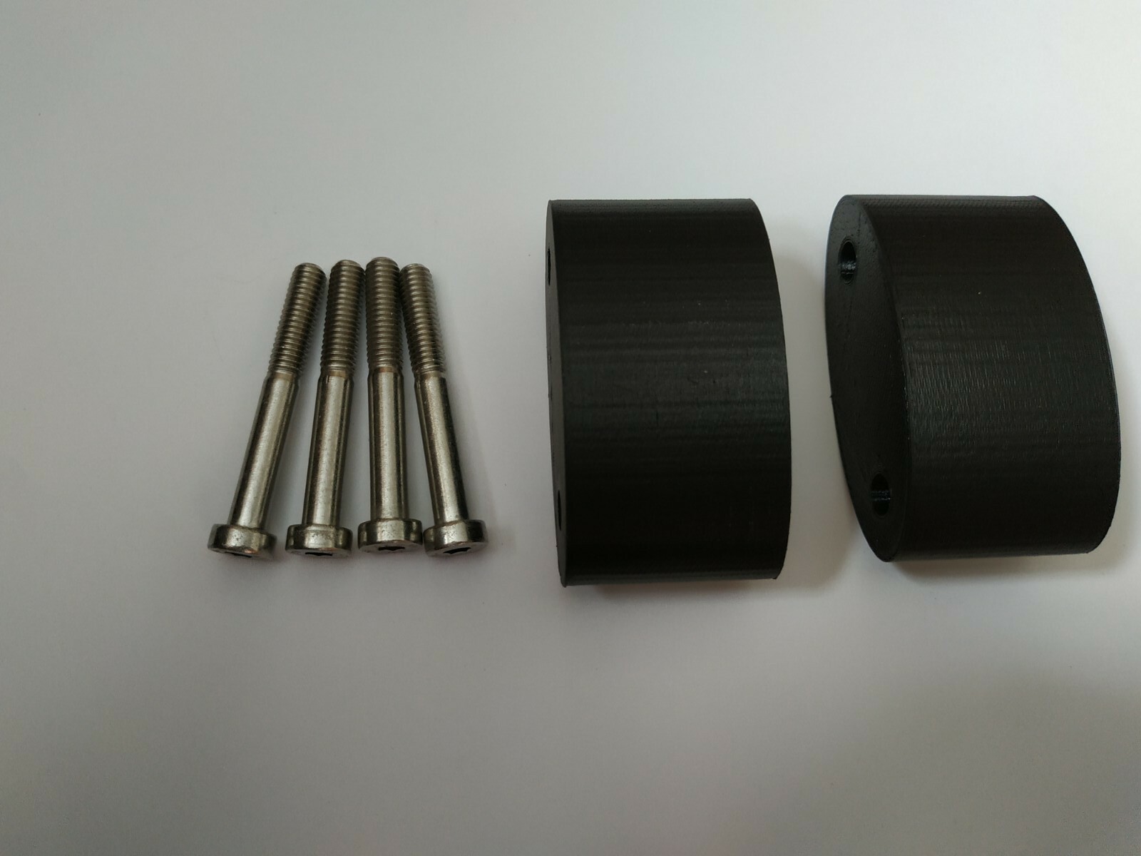 LEXMOTO LXR 125 MIRROR EXTENDERS  (PAIR) 32mm + STAINLESS BOLTS. LXR125.