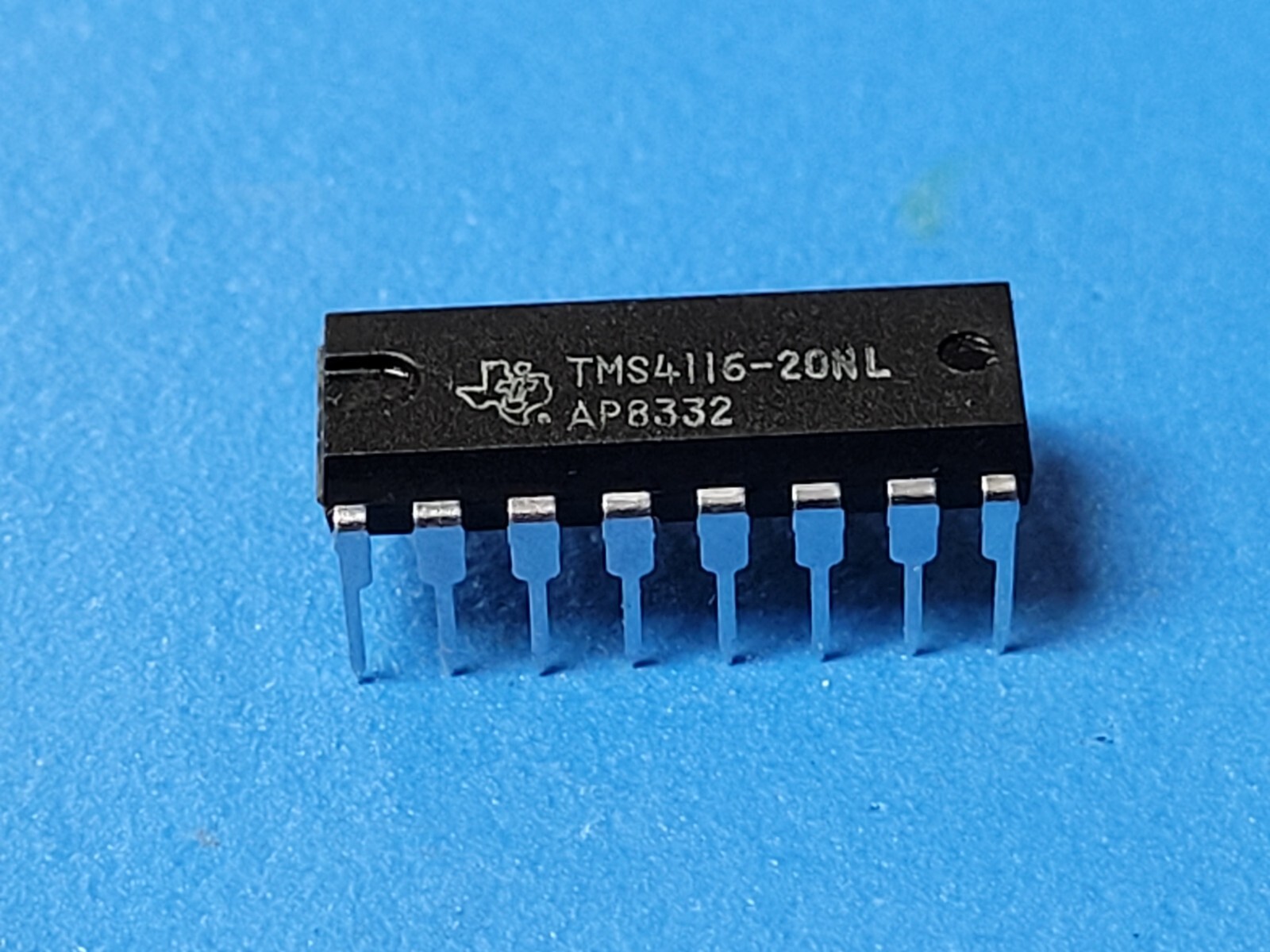 (3 PCS) TMS4116-20NL TI Page Mode DRAM, 16KX1, 200ns, NMOS, PDIP16