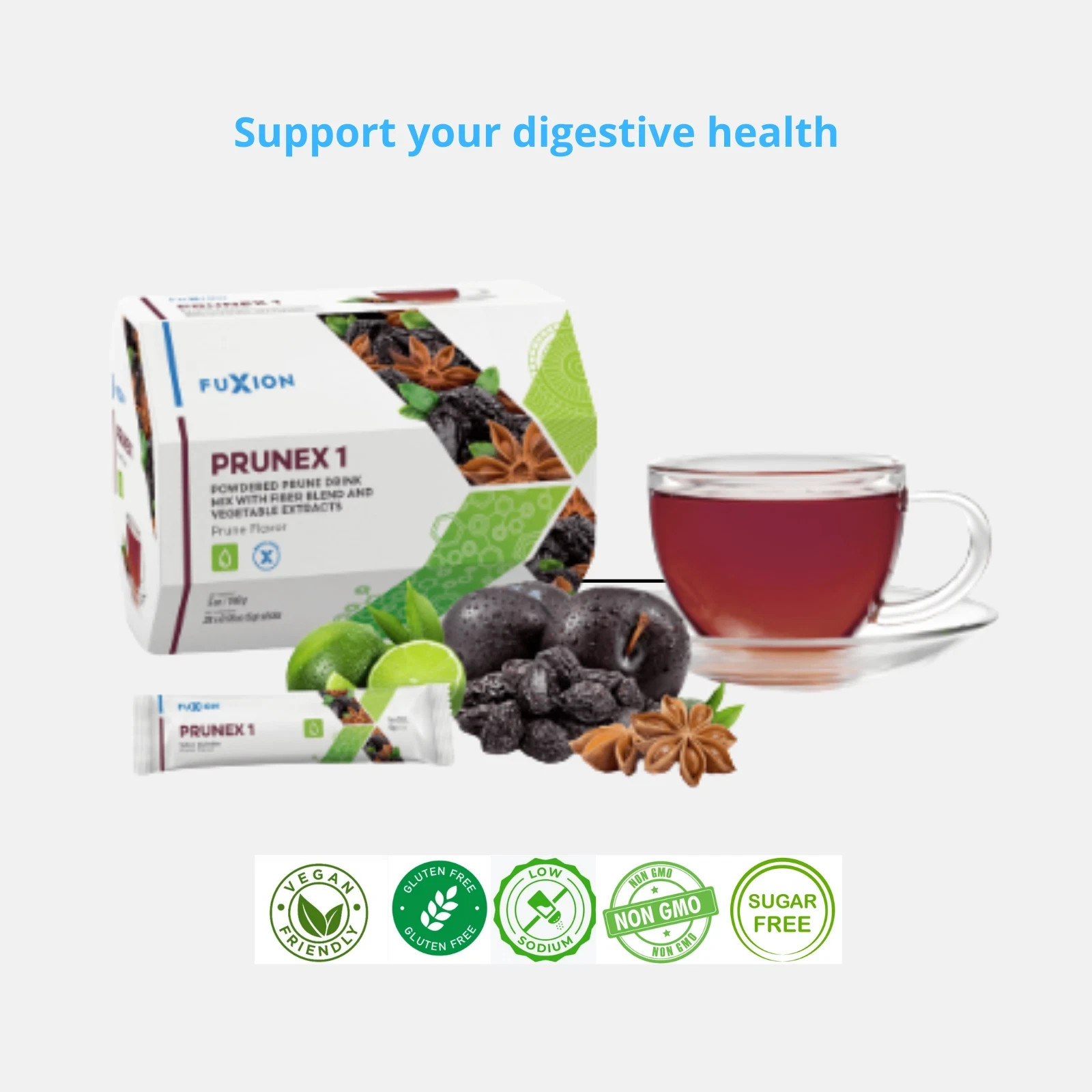 NEW-FuXion Prunex1-Colon Cleanse-WEIGHTLOSS-28 Sticks-FREE SHIPPING!!!!!