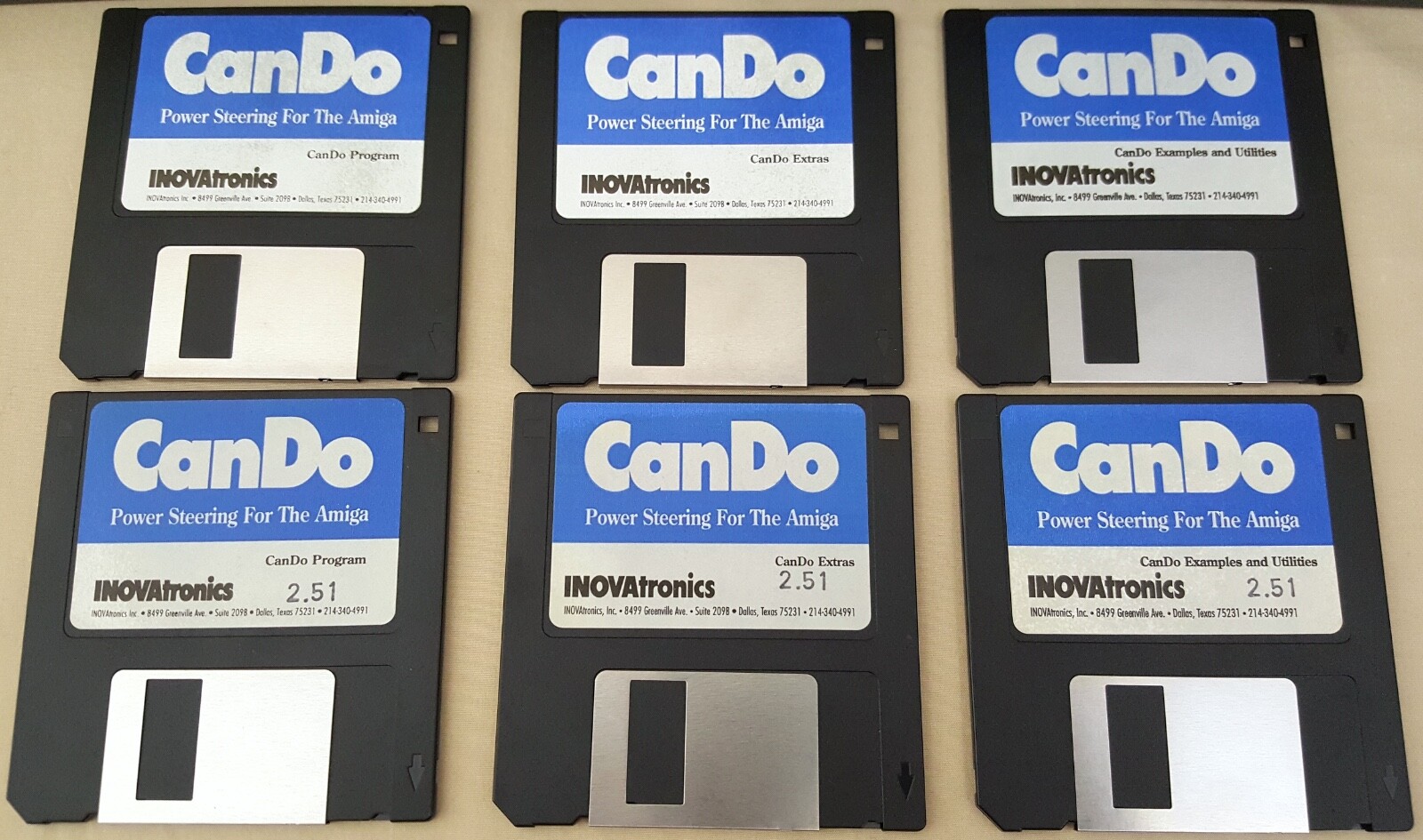 CanDo v2.51 Multimedia Application Authoring System ©1993 for Amiga - ECS/AGA