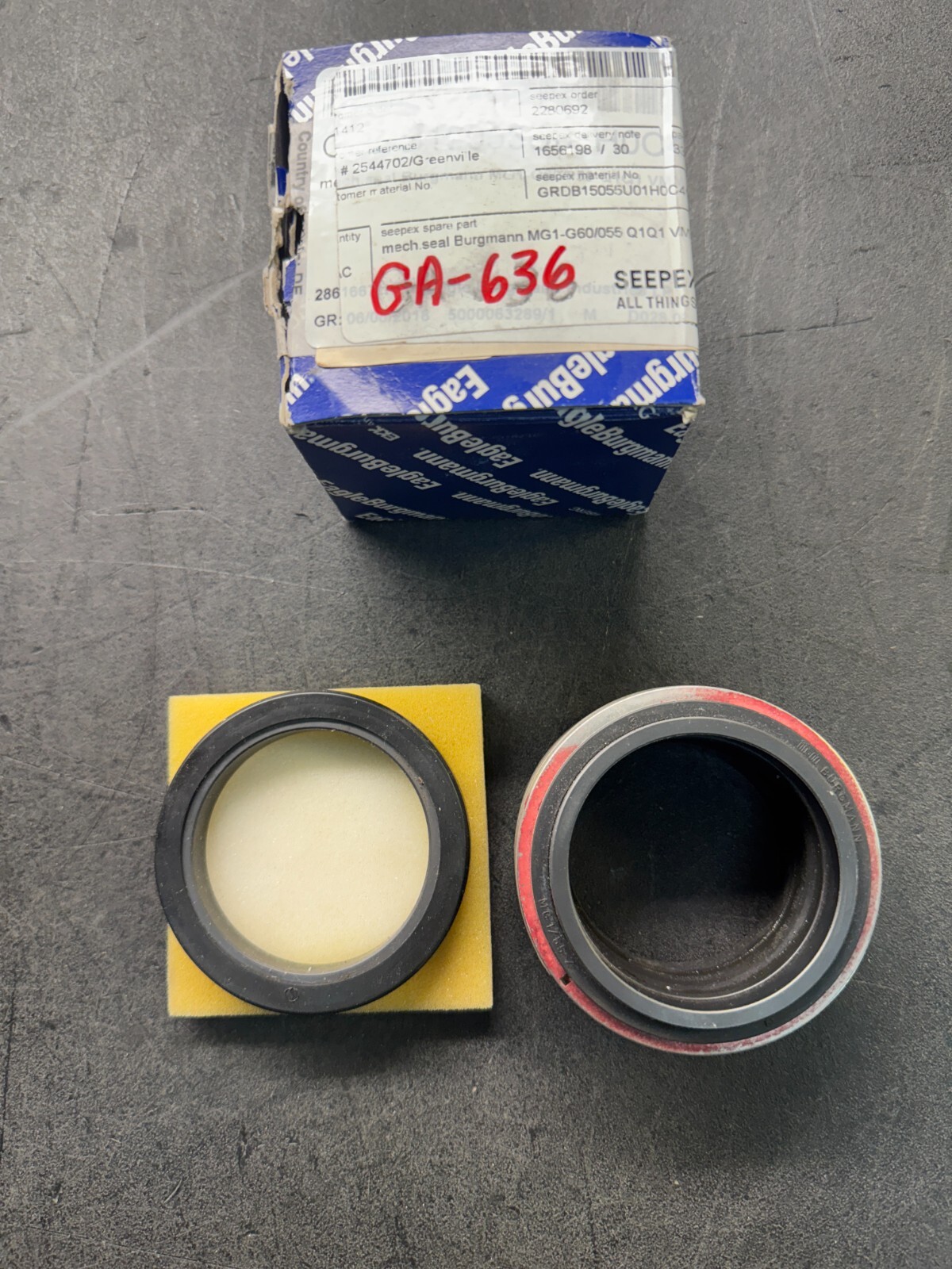 Eagle Burgmann MG1-G60/055 Q1Q1 VMM Mechanical Seal