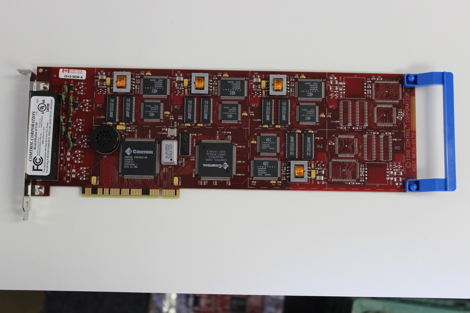 COMTROL RM2-AP4J11-P11 ROCKETMODEM II V.90 4 PORT PCI ADAPTER WITH WARRANTY
