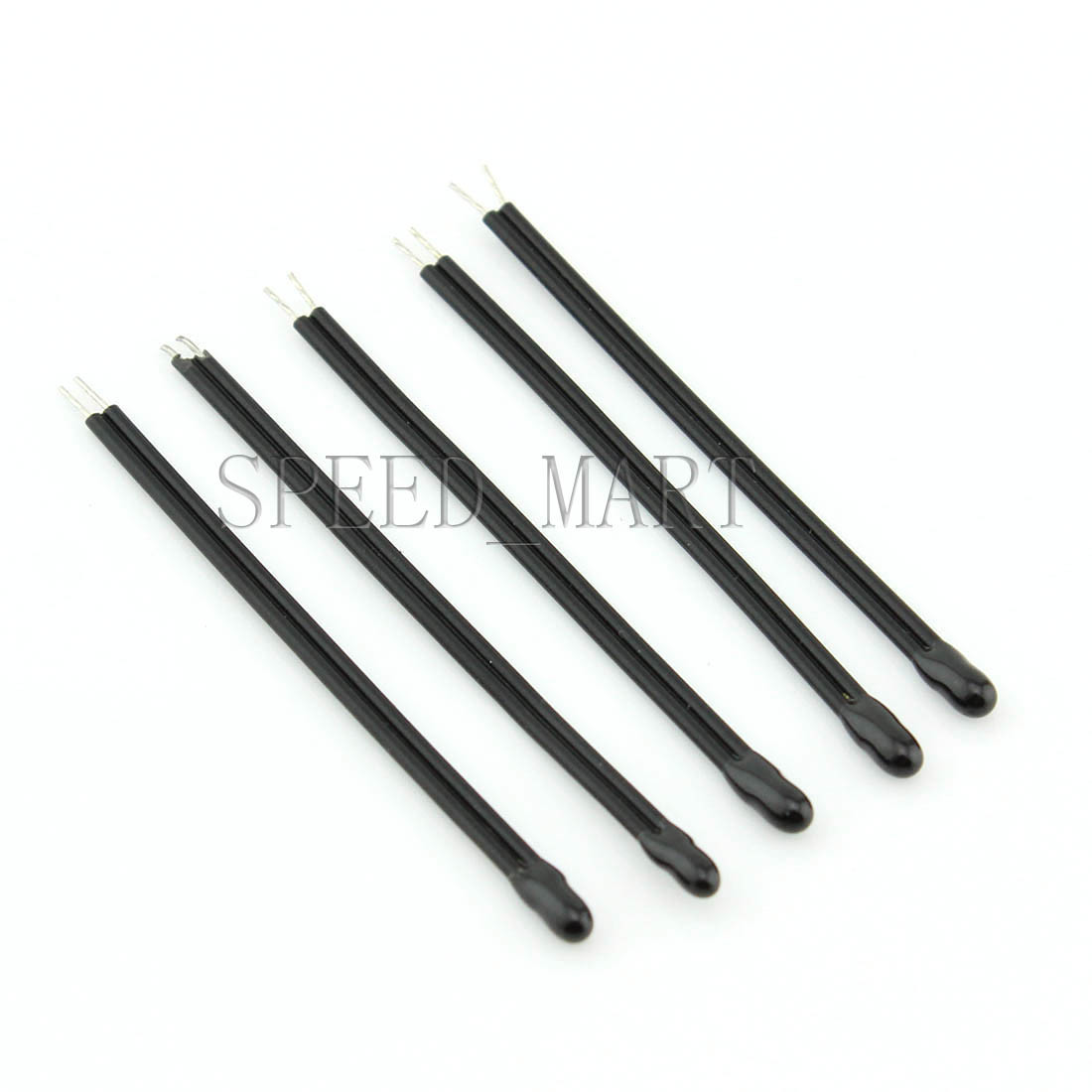 5X NTC 50K ohm 5% B3950 Thermistor temperature sensor Cylinder Probe L50mm Wired