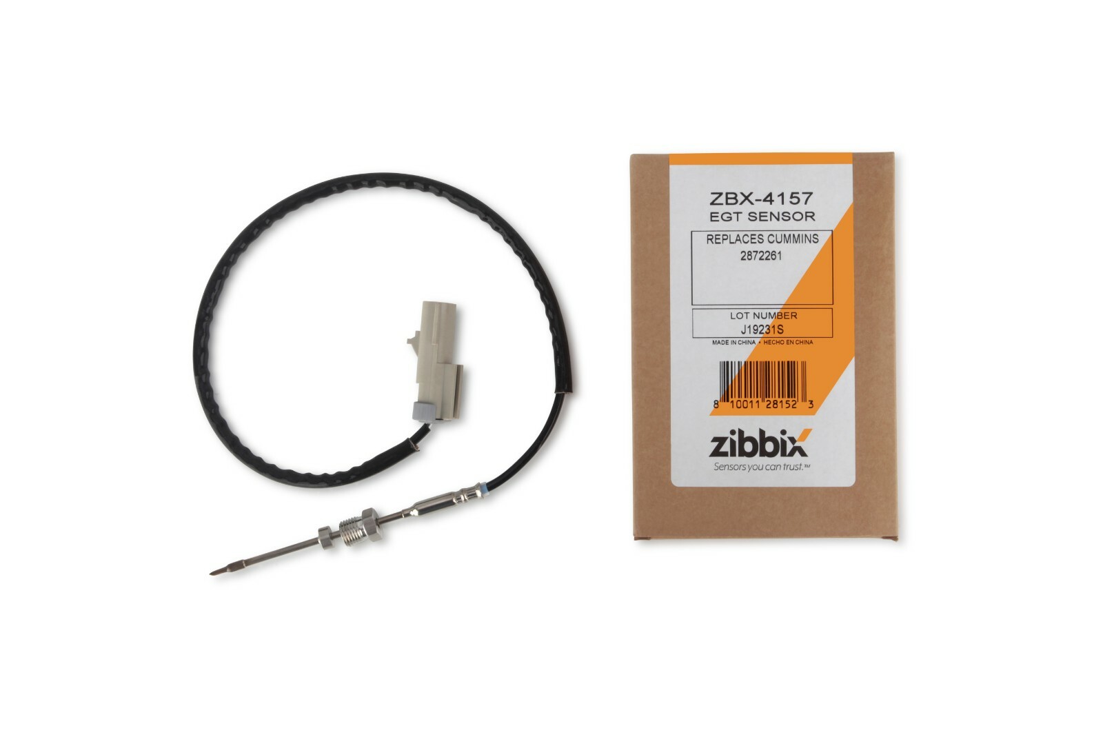 Zibbix EGT Exhaust Gas Temperature Sensor for Cummins