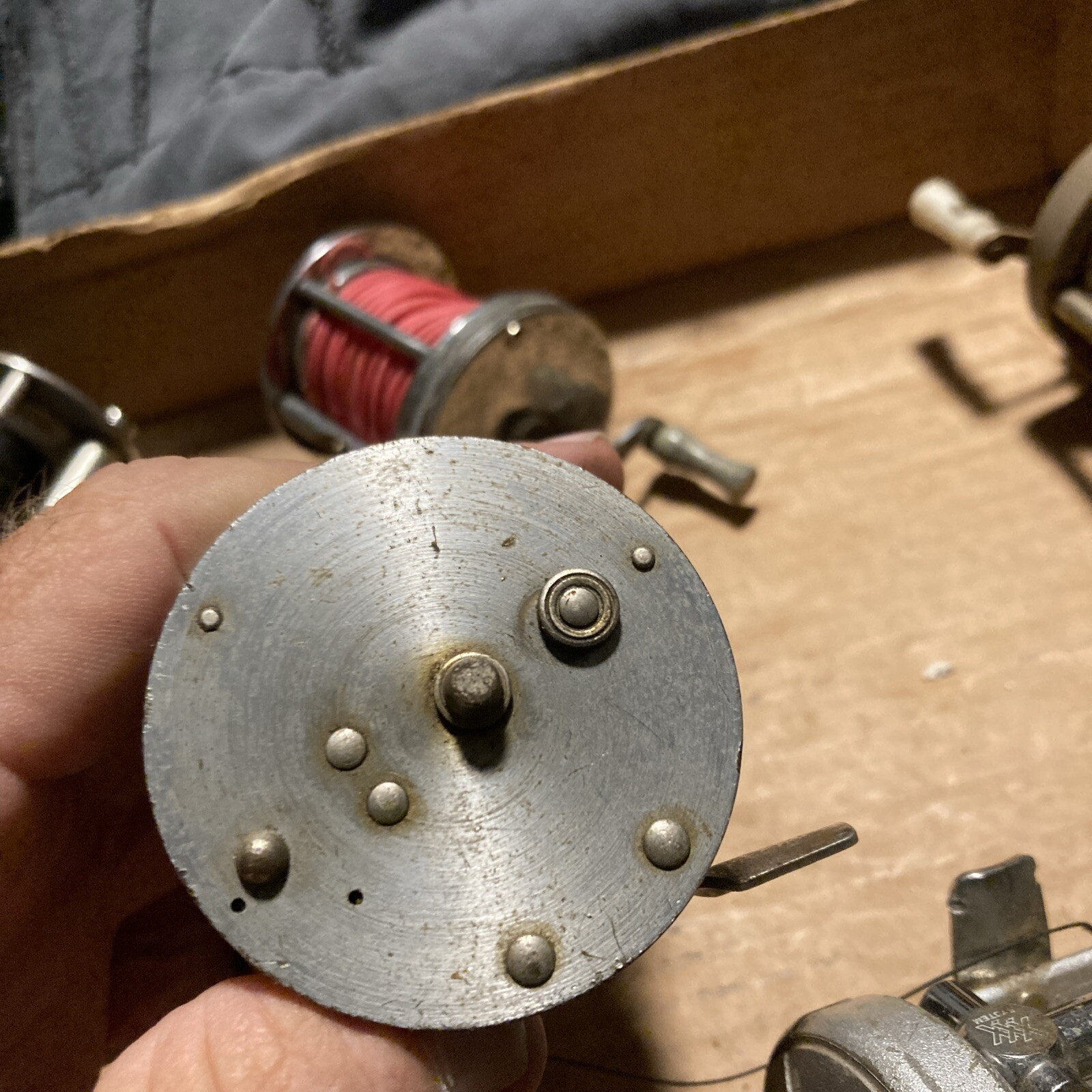 Vintage fishing reels