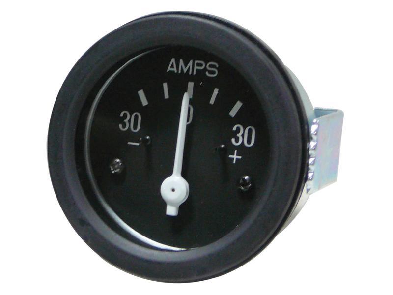 30AMP Black Flat Bezel Ammeter for Ford New Holland Tractors 2N 600 700 800