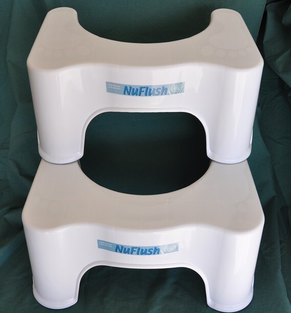 NuFlush Squat Toilet Stool, Multipurpose, Little Boy Potty Training, (2 Pack)