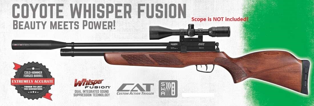 Gamo Coyote Whisper Fusion PCP .22 caliber Air Rifle (Parts Only)