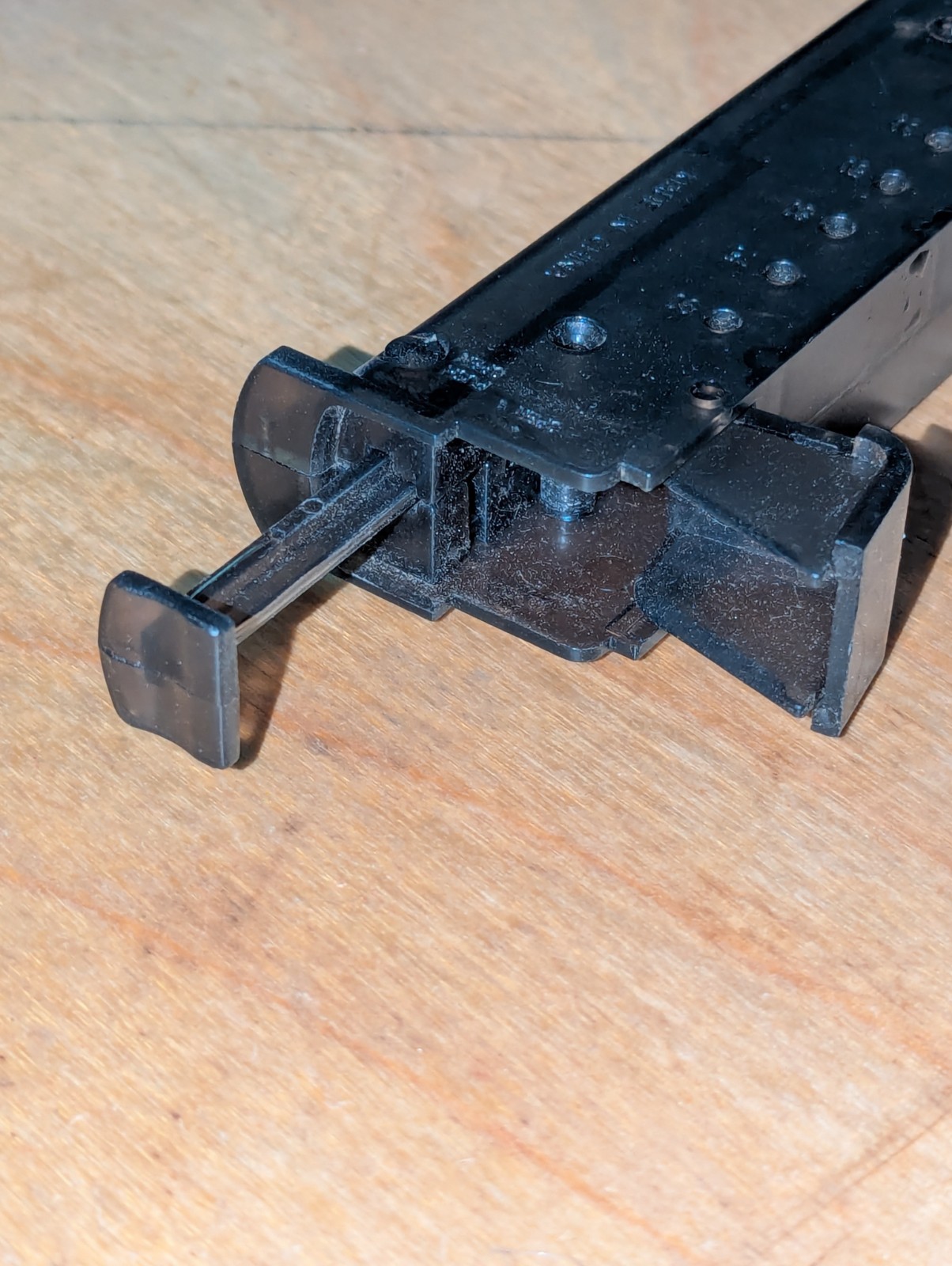 Airsoft Speed Loader Dark Black Clear Transparent 120rd 6mm