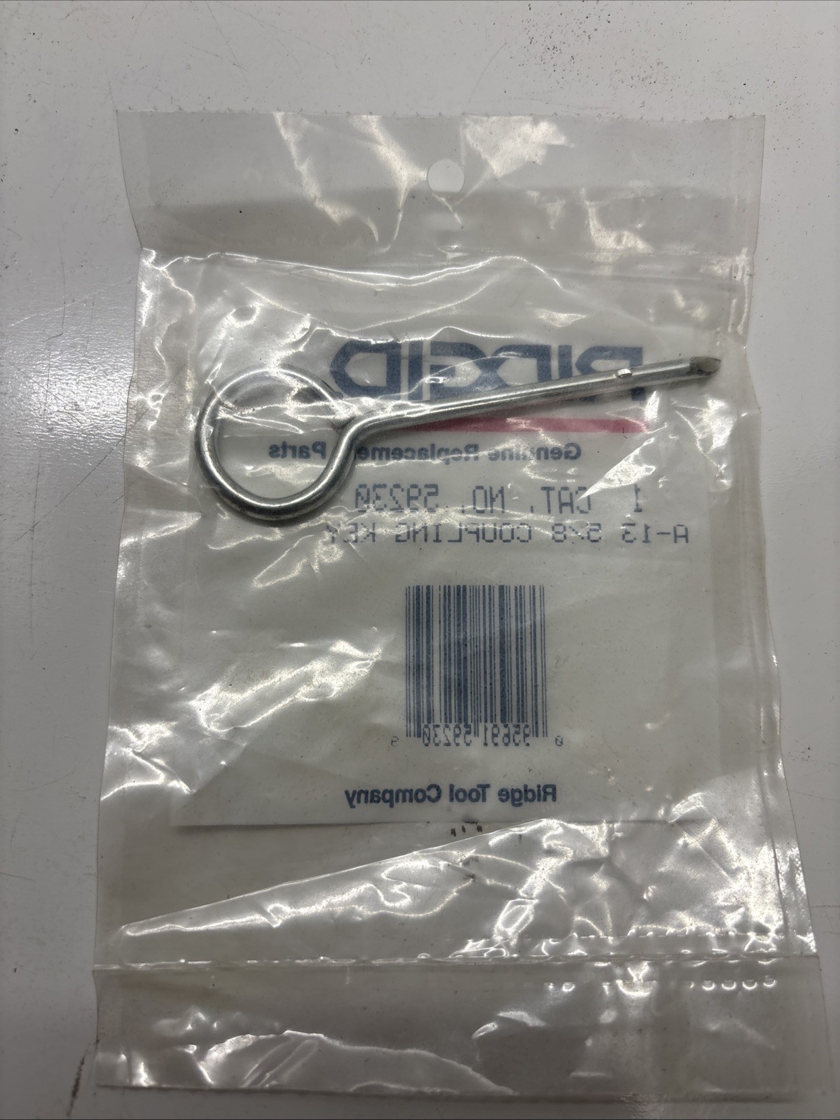 Ridgid 5/8 Coupling Key 59230
